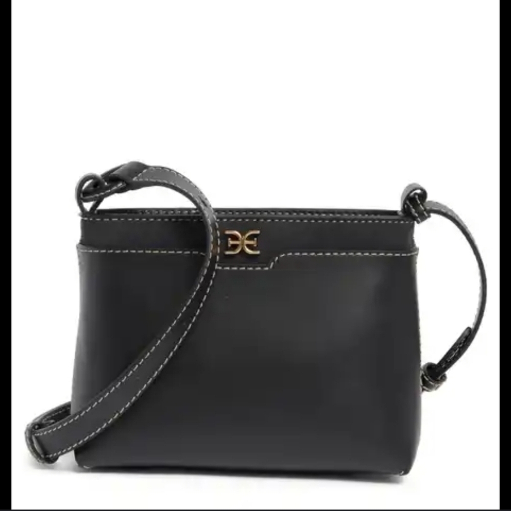 New Sam Edelmen Crossbody Bag Juila Quilted Recycled Leather